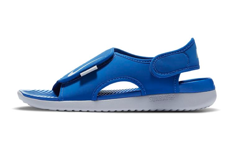Nike Детские сандалии Sunray Adjust 5 V2 Сине-белые Kids' DB9562-400