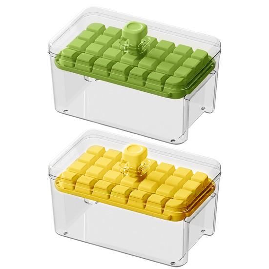 Силиконовый лоток для льда с лопаткой. Форма для льда с одним щелчком. Семейные посиделки. Самодельный льдогенератор для коктейлей из виски.