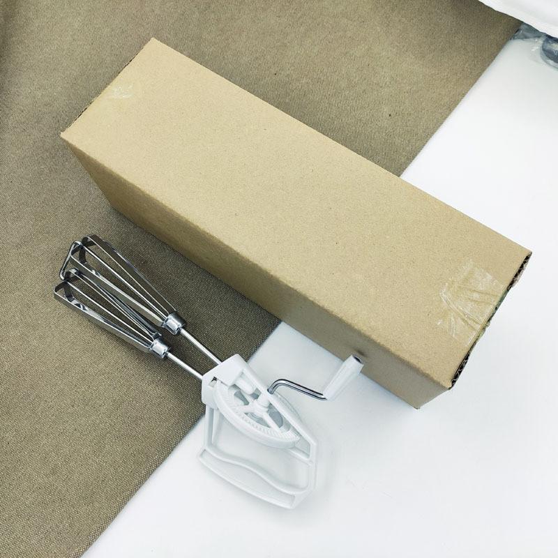 Manual Egg Whisk And Dough Mixer With Splash Prevention For Home Use