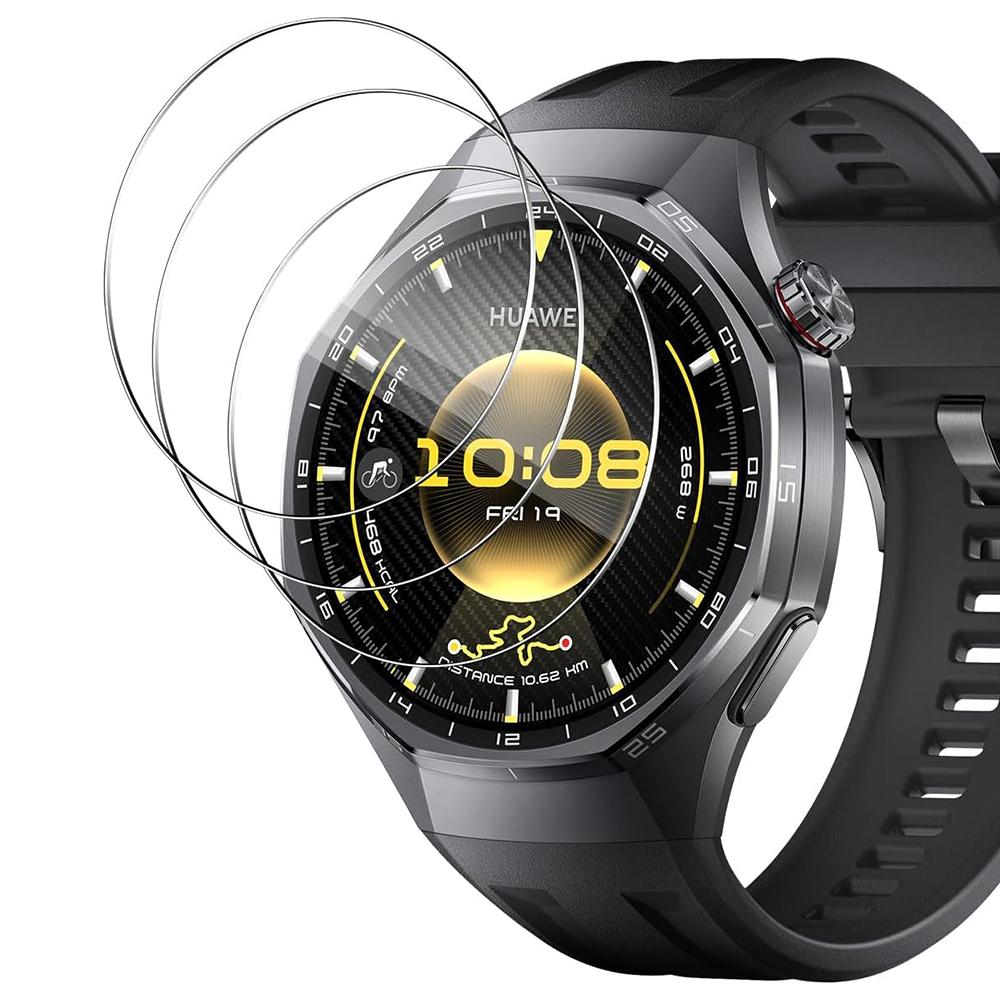 3Pcs For Huawei Watch GT 6 Pro 46mm TPU Watch Screen Protector Anti Scratch HD Clear Hydrogel Film