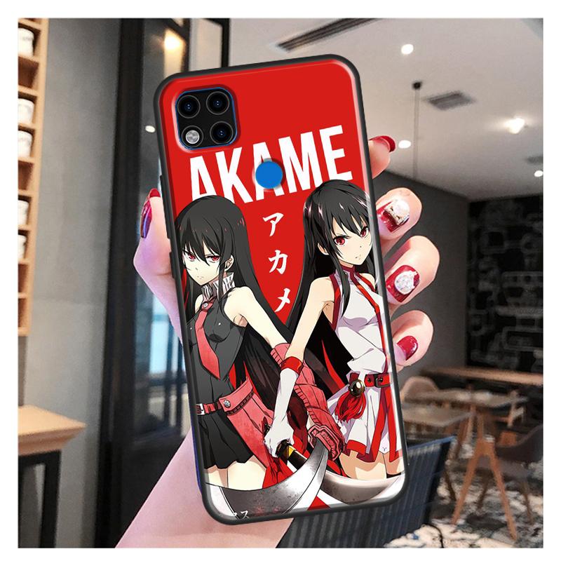 Чехол Akame Ga Kill Anime для Redmi 10, чехол для Xiaomi Redmi Note 11 Pro 8 9 10 Pro 8T 9S 10S 9A 9C 9T, чехлы