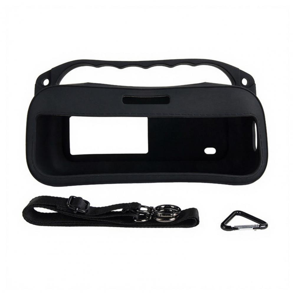Shockproof Silicone Speaker Storage Bag with Shoulder Strap Anti-Drop Carrying Case Anti-Scratch for Bose SoundLink Plus