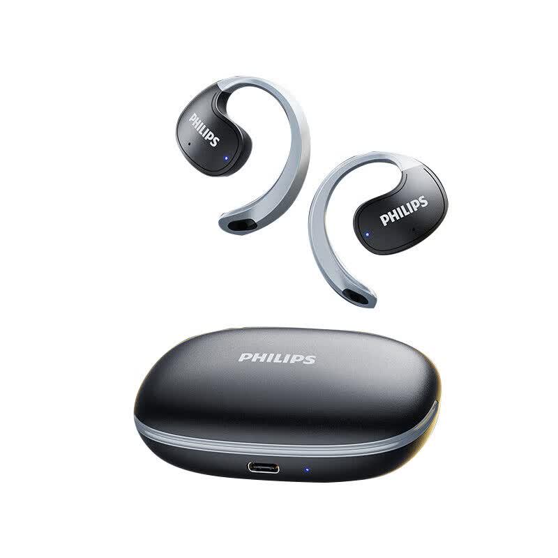 Philips TAT2708 Беспроводные Bluetooth-наушники с открытым ухом, крепление-клипса