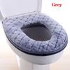 Bathroom Toilet Seat Closestool Washable Soft Warmer Cover Pad Cushion Mat HMM