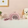 Small Animal Carrier Bag Portable Pet Shoulder Bag for Hamster Sugar Glider Rat Guinea Pig - Breathable Outdoor Travel Carrier