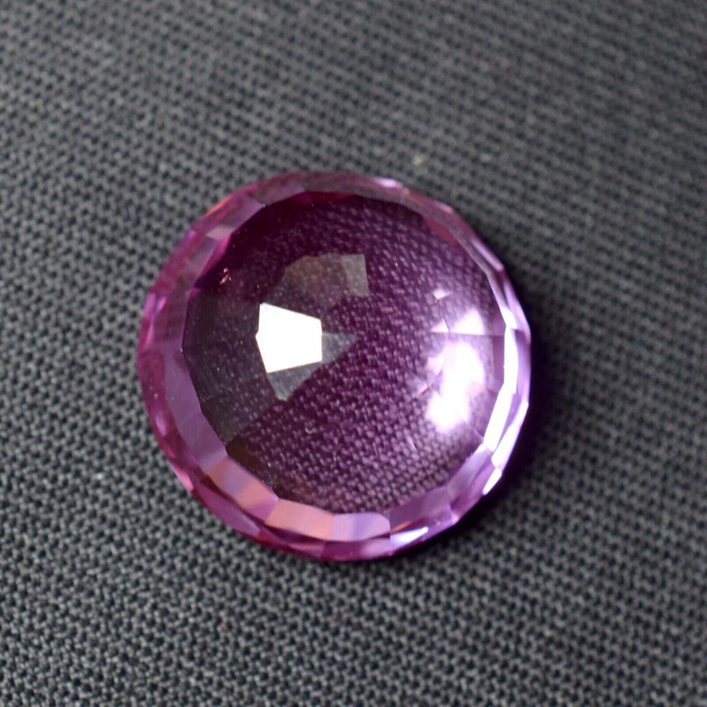 Exclusive Sale Natural Sapphire Pink Round 12.30 Ct Loose Gemstone