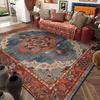 Retro Ethnic Style Carpets for Living Room Luxury Bedroom Decor Rug Non-slip Washable Porch Floor Mat Dining Room Lounge Carpet
