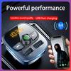 Автомобильный MP3-плеер Bluetooth 5.4 FM-передатчик Автомобильное зарядное устройство Адаптер Dual USB Поддержка TF-карт и U-дисков Громкая связь