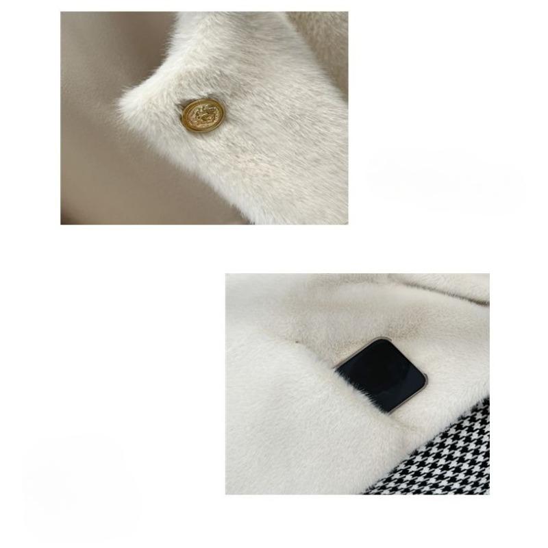 Роскошное зимнее толстое пальто из искусственного меха для женщин, экологичная дубленка, модная верхняя одежда