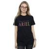 Disney Womens/Ladies The Little Mermaid Ariel Graphic Cotton Boyfriend T-Shirt