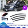 Car Window Visor for Mercedes Benz V Class Vito Viano W639 2004~2013 Vent Smoke Covers Side Sun Rain Guard Deflector Accessories