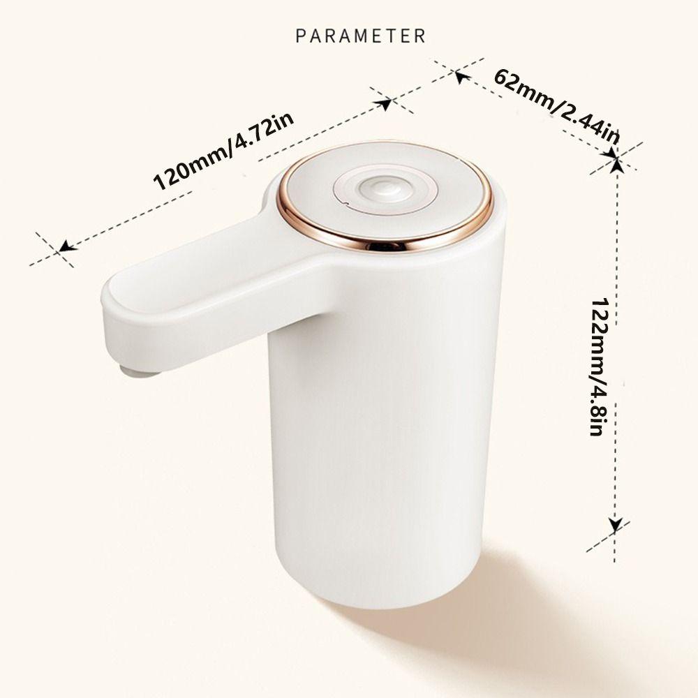 Type-C Charging Electric Bottled Water Dispenser Portable Smart Water Bottle Pump Outdoor Use