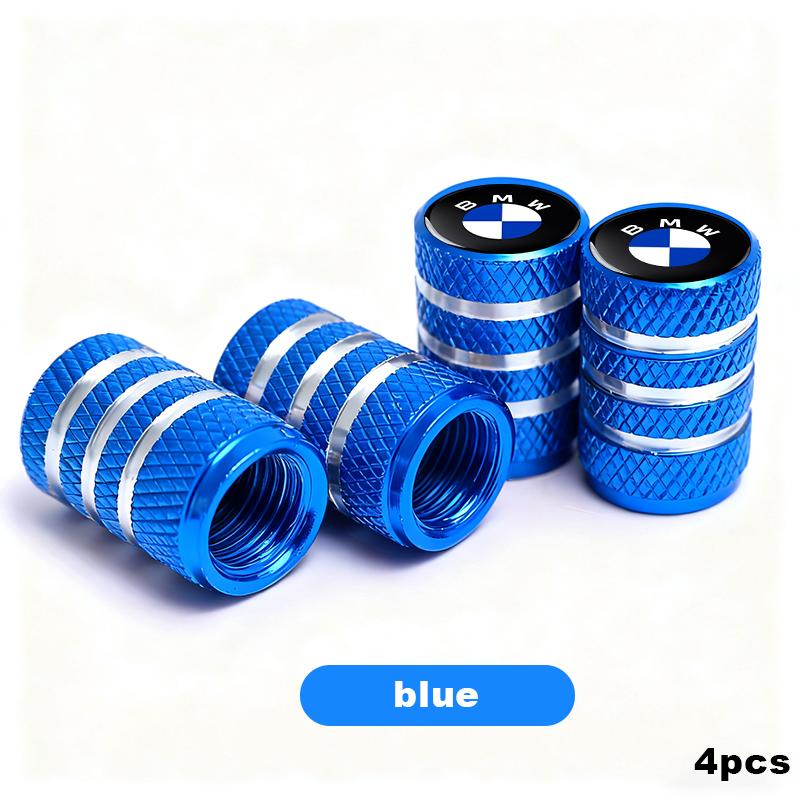 Car Wheel Tire Valve Caps Tyre Stem Covers Airdust Waterproof For Bmw X3 X5 X6 X1 X4 F20 F30 G20 F31 F34 F10 G30 F11 F25 I3 M3