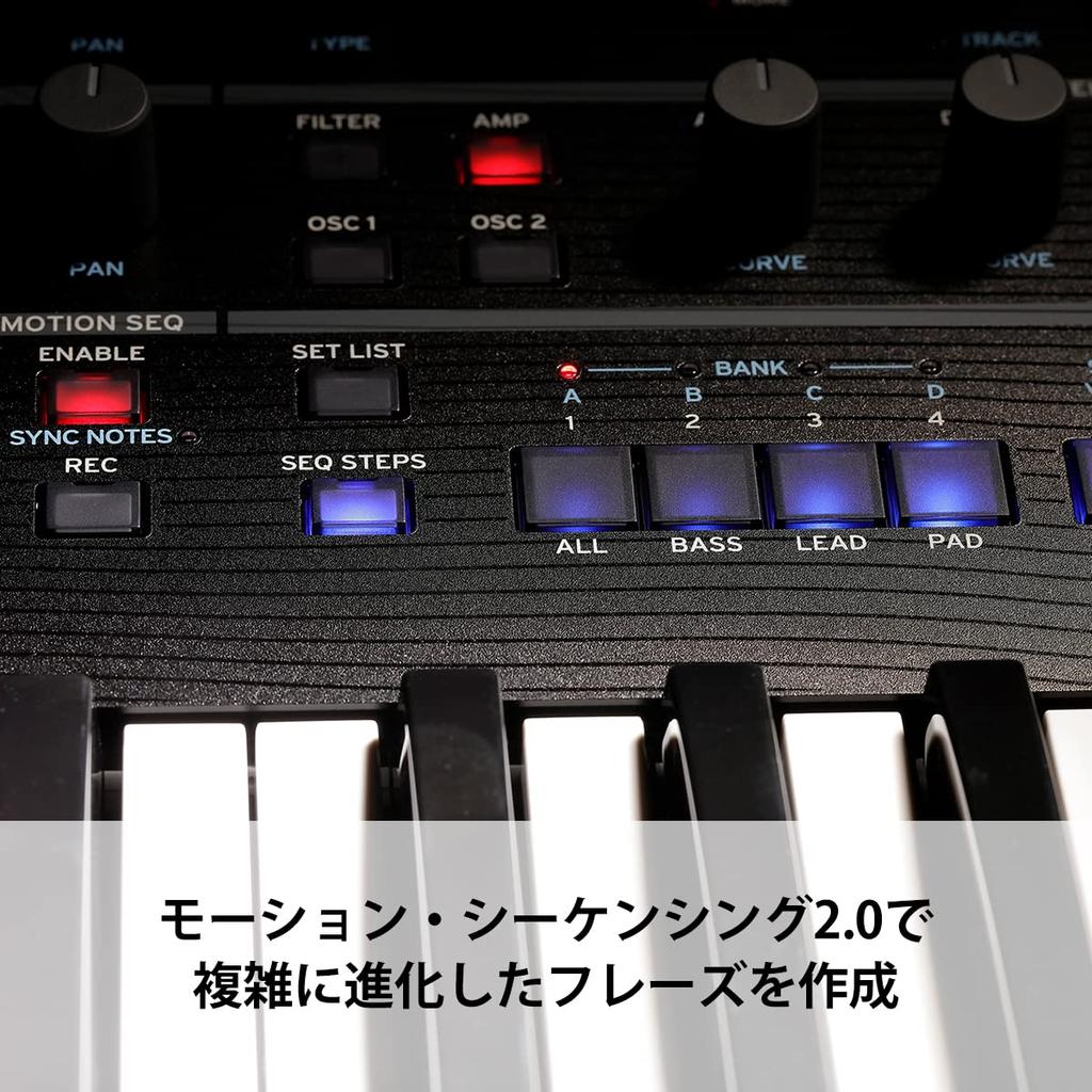 Синтезатор волновых таблиц KORG Modwave, секвенирование движения с помощью Kaoss Physics 2.0