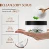 Sea Salt and Coconut Milk Body Scrub - Moisturizing and Exfoliating Body, Face, Hand, Foot Scrub - Exfoliating Coconut Milk Body Scrub with Sea Salt