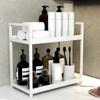 Cosmetics Storage Box, Double-layer Storage Rack, Kitchen Storage Rack, Bathroom Countertop, Dressing Table Rack