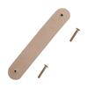 Kitchen Wardrobe Cabinet Soft Door Pulls Leather Handle Furniture Knobs Drawer Handle