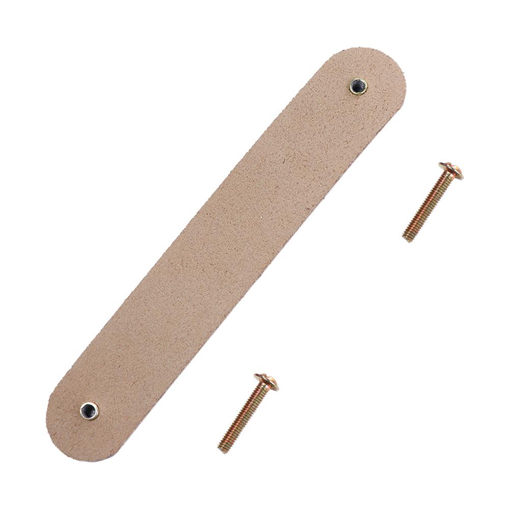 Kitchen Wardrobe Cabinet Soft Door Pulls Leather Handle Furniture Knobs Drawer Handle