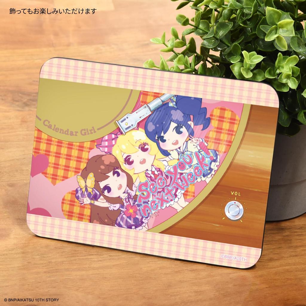Гурманские Айкацу! Коллекционный коврик для мыши Календарная девушка BAK-04A