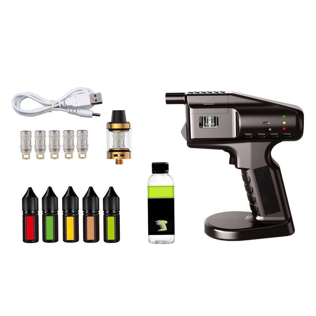 Handheld Cocktail Bubble Maker Infuser Machine with Accessories for Tea