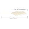 5/10/20Pcs White Reed Pampas Grass Wheat Ears Rabbit Tail Grass Natural Dried Flowers Bouquet Wedding Decoration Hay for Party Bohemian Home