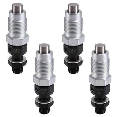 Комплект из 4 топливных форсунок для Kubota D905 V1205 V1305 V1505- 1G065-53900 1G065-53902