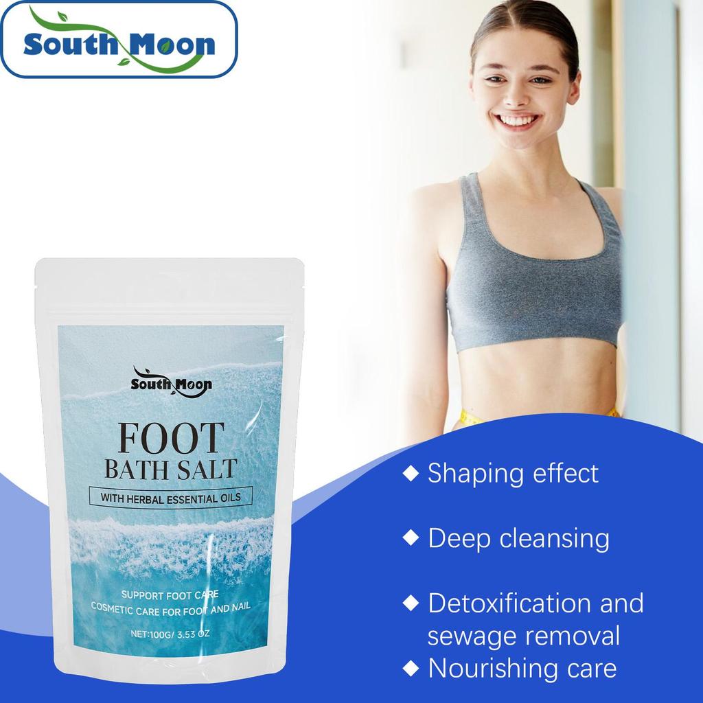 South Moon Slimming Essential Oil Foot Bath SaltBody Contouring Foot Bath SaltGentle Foot Bath Salt