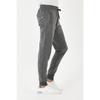 Men's Sweatpants, Skinny Leg, Elastic Waist, Back Pocket, Elastic Zipper, Compact Combed Cotton