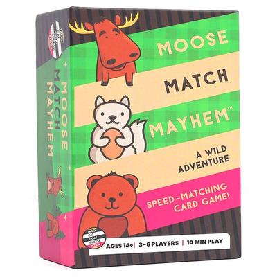 Лось Матч Безумие Тако Кот Коза Сыр Пицца Дикое Приключение Игра на Скорость Сопоставления Карт