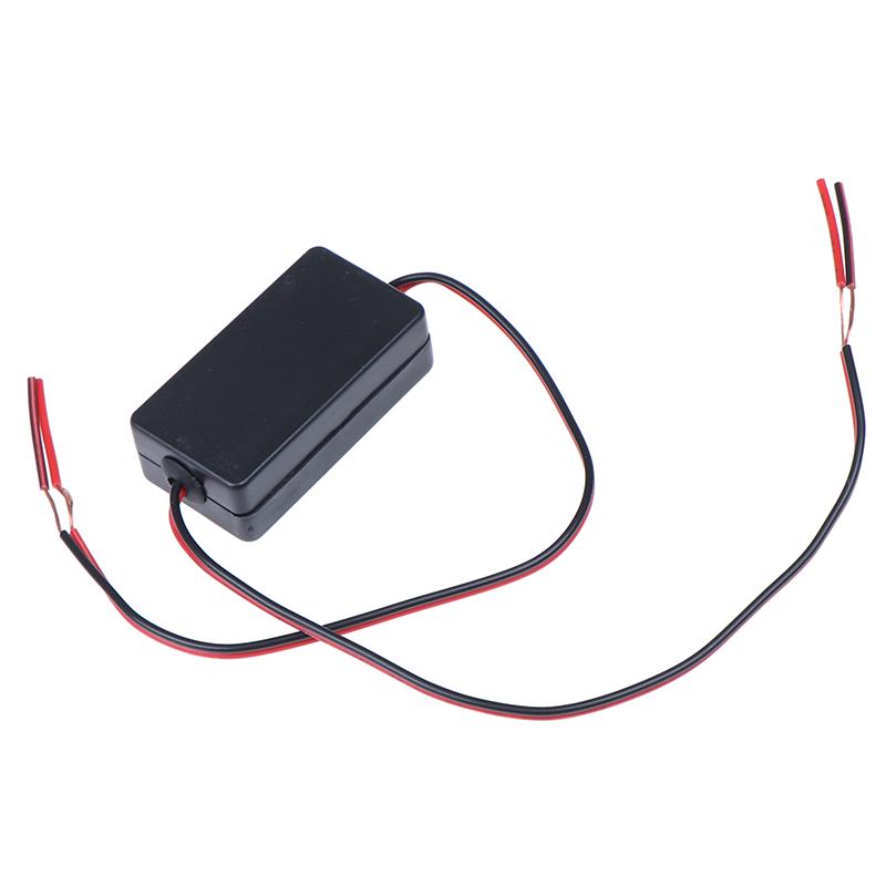 Реле питания постоянного тока 12 В, конденсаторный фильтр, выпрямитель, подходит для камеры заднего вида автомобиля