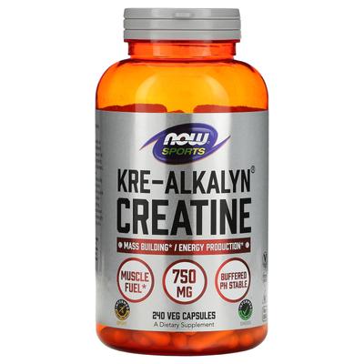 Спорт, Креатин Kre-Alkalyn, 1500 мг, 240 вегетарианских капсул (750 мг на капсулу)