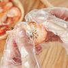 200Pcs Disposable Clear Plastic Gloves Latex Powder Free Home Work Use Safe Gloves for Cooking Cleaning Painting