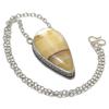 Calcite Agate Gemstone 925 Sterling Silver Gift Jewelry Necklace 20"