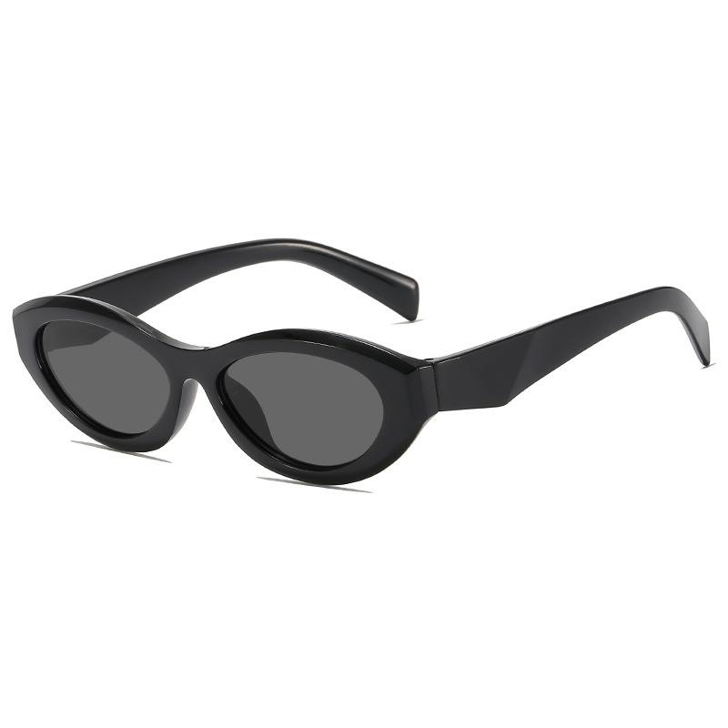 Солнцезащитные очки «кошачий глаз» с маленькой оправой, простые солнцезащитные очки, модные вогнутые солнцезащитные очки