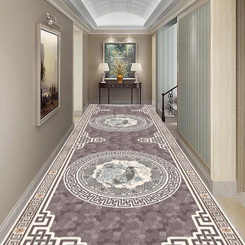 Ковры в китайском стиле с простой печатью Ковры для коридоров отелей Ковры для проходов Ковры, которые можно разрезать