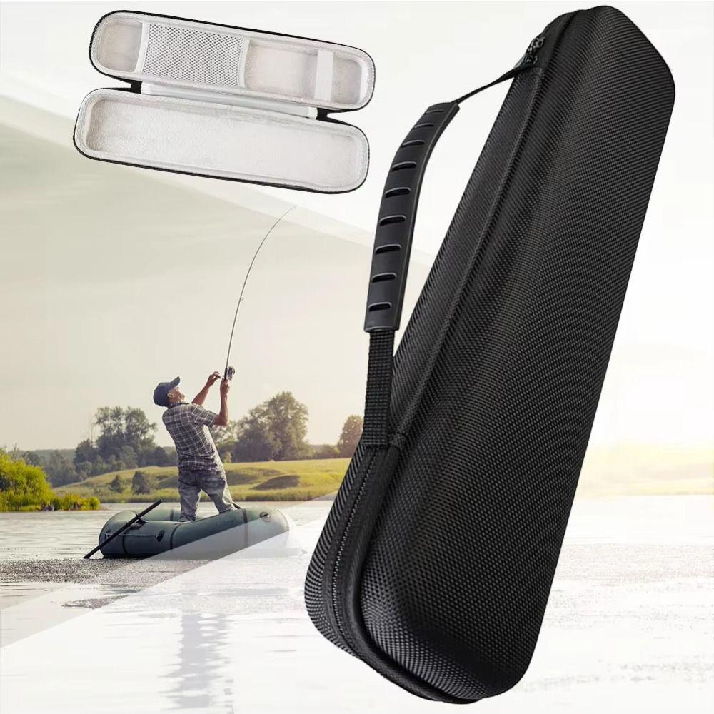 Double Zipper Fishing Rod Bag Hard Shell Carry Bag for Rod Fishing Tackle Bag Tackle Bag
