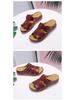 Retro Fashion Plus Size Women's Wedge Heel Anti-Wear Sandals