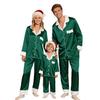 Family Christmas Pajama Matching Set 2 Pieces Sleepwear Outfit Christmas Themed Costumes Comfortable Loungewear for Adults Kids