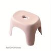 Plastic Small Stool Stackable Thick Stool Household Plastic Multifunctional Portable Bathroom Stool
