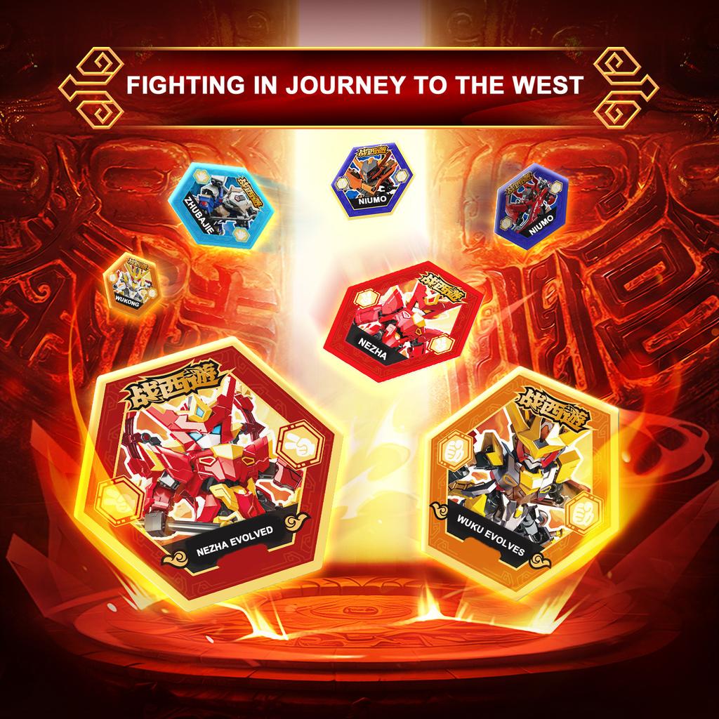 SEMBO BLOCK Mecha Building Blocks Set Battle Robots Action Figure Model Blind Box kits Kids Assembled Toys For Boys Holiday Gift