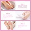 5 Packs Rose Moisturizing Foot Masks - Hydrating & Softening for Rough, Dry, Cracked Skin, Provides Intense Hydration for Silky-Smooth Feet