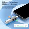 Переходники Type C (папа) на USB3.0 (мама) Бесшовное решение для передачи файлов Портативный OTG для различных электронных устройств