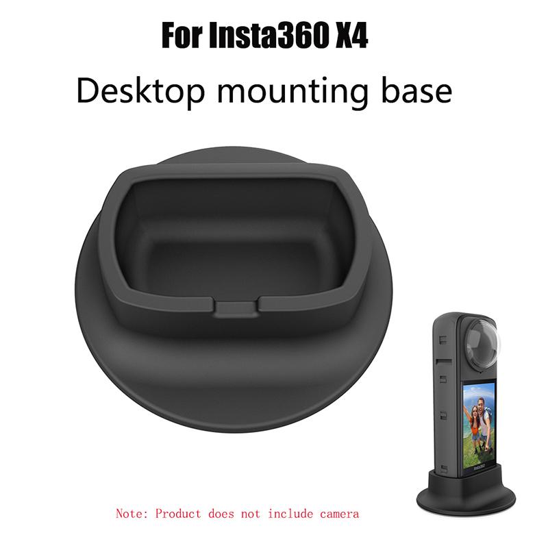 Защитная пленка для экрана с защитой от царапин для Insta360 X4, силиконовая настольная подставка, крышка объектива для Insta360 X4, аксессуары