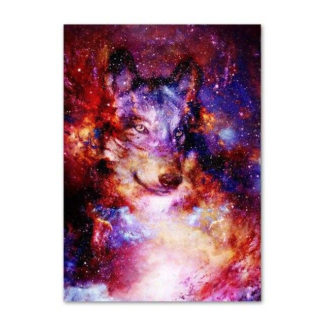 5d полная круглая алмазная живопись животные волк тигр лев картина круглая вышивка стразами мозаика вышивка крестом сказочное искусство