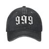 Juice Wrld 999 Baseball Caps Vintage Distressed Denim  Snapback Hat Unisex Outdoor Activities Unstructured Soft Hats Cap