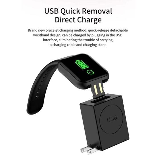 D20 Совместимые с Bluetooth Перезаряжаемые Умные Часы Часы Калории Пульс Монитор Сна