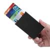 Анти-вор Id Держатель для кредитных карт Porte Carte Тонкие Алюминиевый Металлический Кошельки Карманный Чехол Банк Женщины Мужчины Коробка для кредитных карт