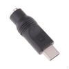 Type-C Male To 5.5x2.1mm Female Converter For Laptop PC