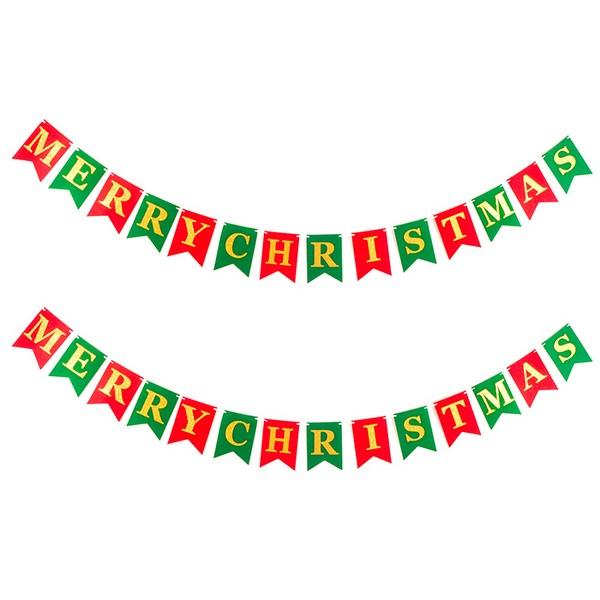 Party Show Metal Christmas Garland 2p