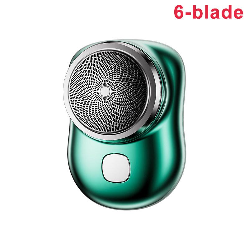 Мини-бритва, портативная электрическая бритва, USB перезаряжаемый триммер для бороды, моющийся тип C, быстрая зарядка, бритвенный станок для мужчин